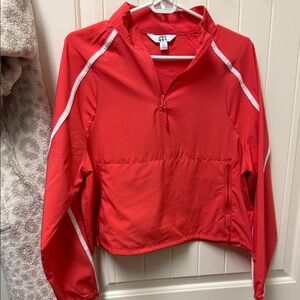 JoyLab Vibrant Coral Red Windbreaker